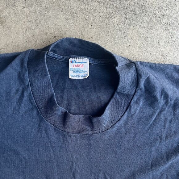 Vintage Champion 80s Anaheim Angels Baseball Shirt USA Single Stitch Large L - Picture 2 of 2